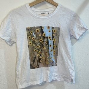 abercrombie& Fitch, sunflowers shirt